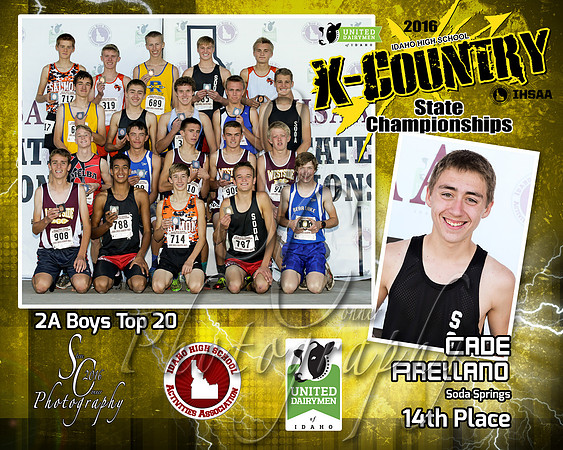 2A Boys 14th Place Cade Arellano