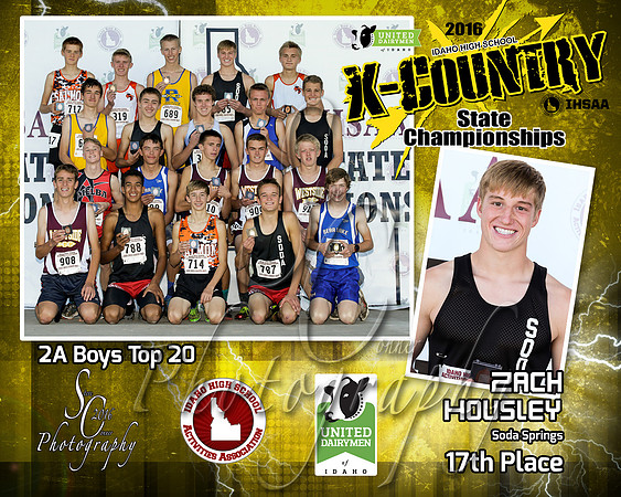 2A Boys 17th Place Zach Housley