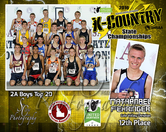 2A Boys 12th Place Nathanael Fehringer