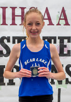 2A Girls 3200M Champion Elli Kelsey Bear Lake