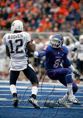 NCAA FOOTBALL: NOV 08 Utah State at Boise State