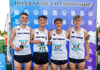5A Boys 4x800 Relay Champions - Rocky Mountain 2