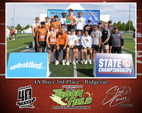 4A Boys 3rd Place - Ridgevue