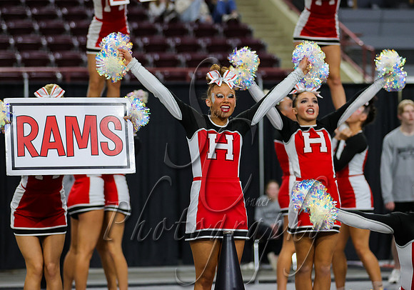 5A State Cheer Championships - Highland 012