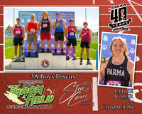 3A Boys Discus Chase Klahr