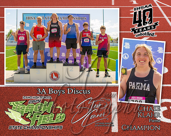 3A Boys Discus Chase Klahr