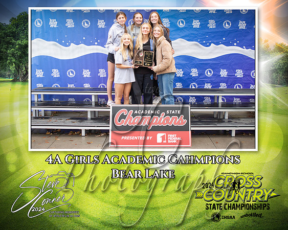4A Girls Academic Champions - Bear Lake