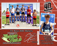 3A Boys 800 M Nathan Russell