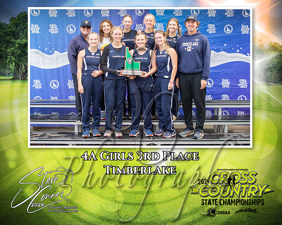 4A Girls 3rd Place - Timberlake