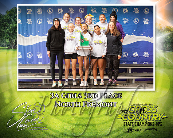3A Girls 3rd Place - North Fremont