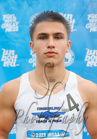 6A Boys 100 M Champion - Hudson Lewis - Timberline