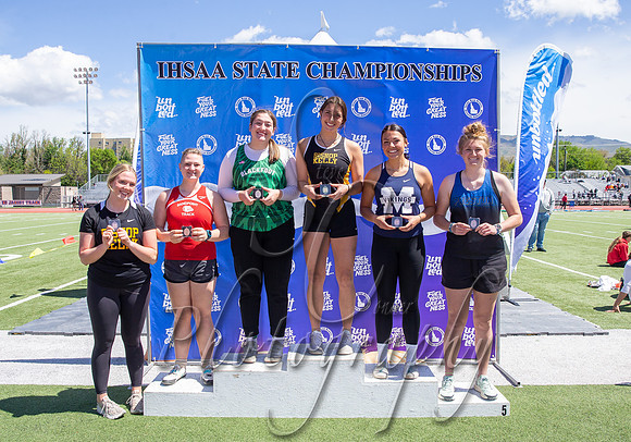 4A Girls Shot Put