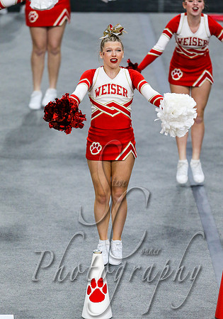 3A State Cheer Championships - Weiser 007