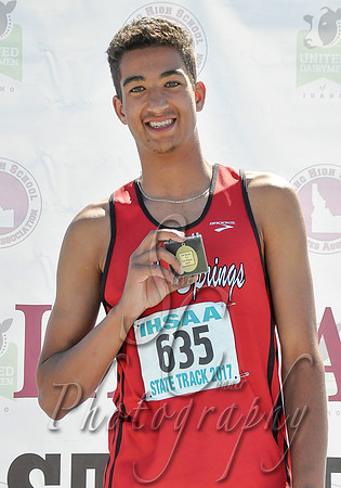 2A Boys Triple Jump Champion Henry Workman