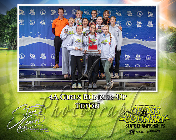 4A Girls Runner-Up - Teton