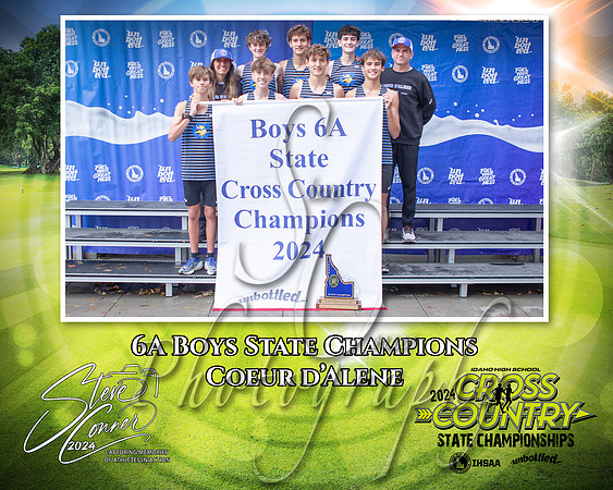 6A Boys State Champions - Coeur d'Alene