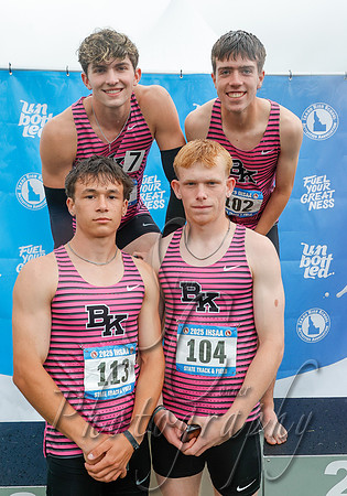 5A Boys 4x400 Relay Champions - Bishop Kelly