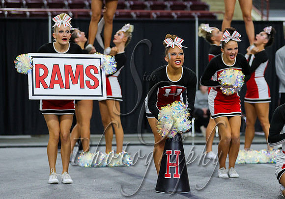 5A State Cheer Championships - Highland 016