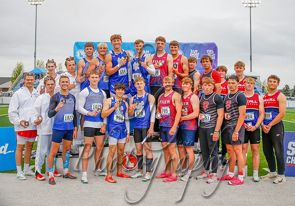 4A Boys 4x100 Relay