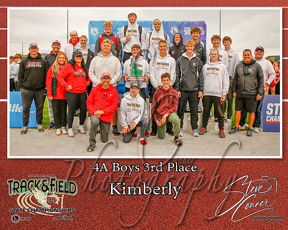 4A Boys 3rd Place - Kimberly