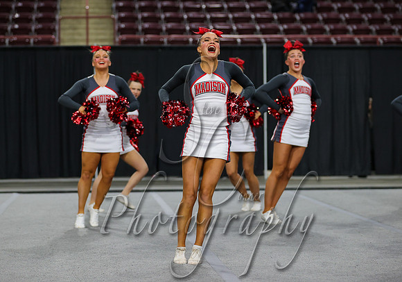 5A State Cheer Championships - Madison 001