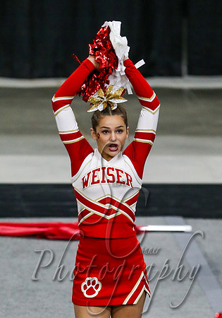 3A State Cheer Championships - Weiser 005