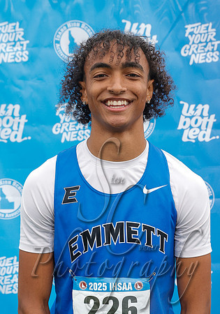 5A Boys 110 M Hurdles Champion - Kenyon Carter - Emmett