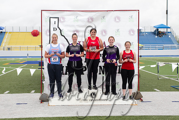 3A Girls Discus
