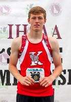 3A Boys Long Jump Champion Peyton Bair Kimberly