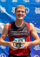 1A Boys 800 Meter Champion - Garrett Hunt - Challis