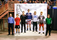 4A 145 lb Awards Podium