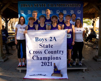 2021 2A Boys State X-Country Awards