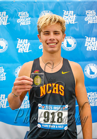 3A Boys 400 M Champion -  Ian Johnson - Nampa Christian