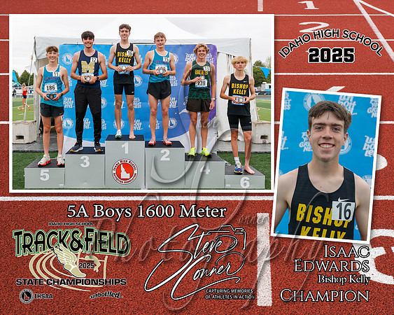 5A Boys 1600 M Champion - Isaac Edwards