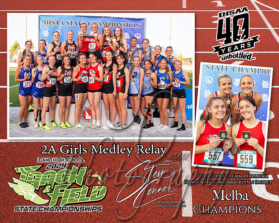 2A Girls Medley Relay Melba