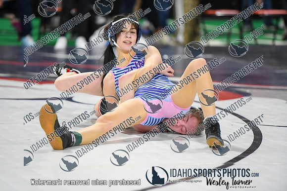 006 State Wrestling friday morning Girls 1 -11