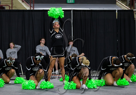 4A State Cheer Championships - Burley 001