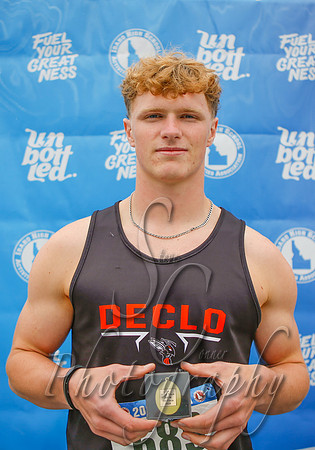 3A Boys 200 M Champion - Gavin Rasmussen - Declo