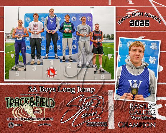 3A Boys Long Jump Champion - Rawley Calder