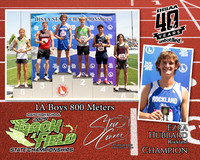 1A Boys 800 M Ezra Hubbard