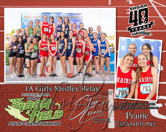1A Girls Medley Relay - Prairie