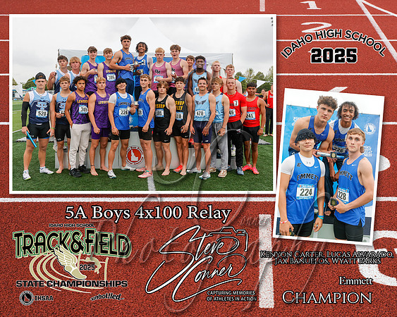 5A Boys 4x100 Relay - Emmett