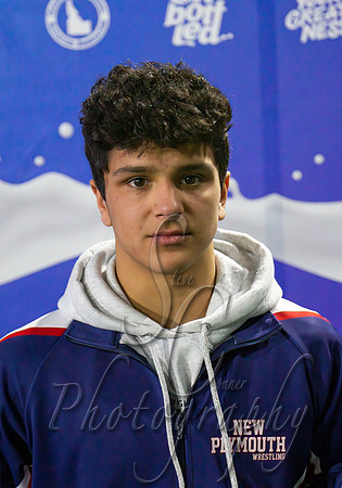 2A State Wrestling 132lb Champion - Skyler Rodriguez - New Plymouth 2