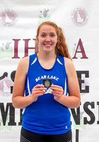 2A Girls Shot Put Champion Chelsea Gundersen Bear Lake