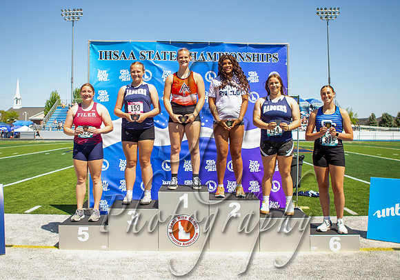 3A Girls Shot Put
