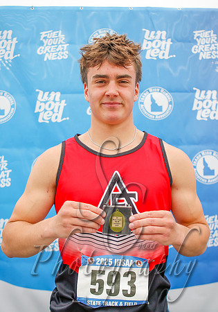 4A Boys 400 M Champion - Austin Adair - American Falls
