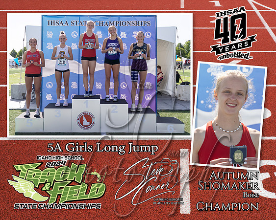 5A Girls Long Jump Autumn Shomaker