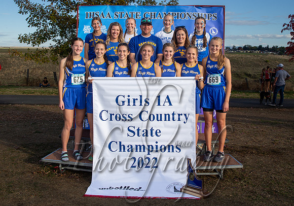 1A Girls Champions - Raft River