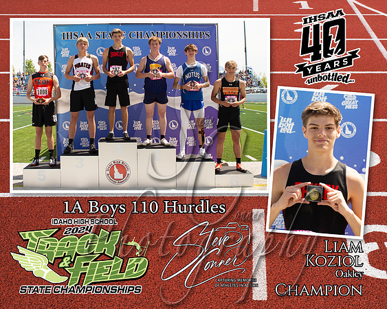 1A Boys 110 MH Liam Koziol