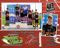 1A Boys High Jump - Noah Watson